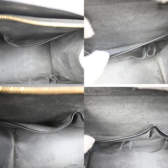 LOUIS VUITTON LV Logo Riviera Hand Bag Epi Leather Black France M48182 33TA042 - Picture 14 of 15